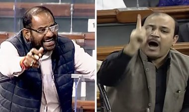 बीजेपी सांसद रमेश बिधूड़ी पर संसद के अंदर गालियां देने और 'आतंकवादी' कहने का आरोप लगाया बीएसपी सांसद दानिश अली ने