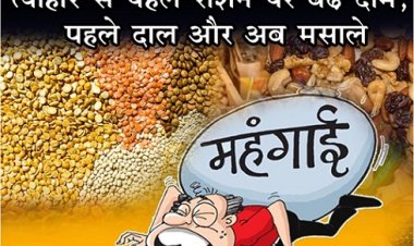 MP News : त्योहार से पहले राशन पर बढ़े दाम, पहले दाल और अब मसाले...