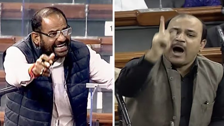 बीजेपी सांसद रमेश बिधूड़ी पर संसद के अंदर गालियां देने और 'आतंकवादी' कहने का आरोप लगाया बीएसपी सांसद दानिश अली ने