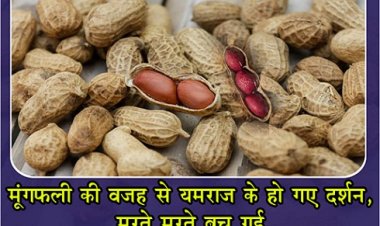 Health News : मूंगफली की वजह से यमराज के हो गए दर्शन, मरते-मरते बच गई