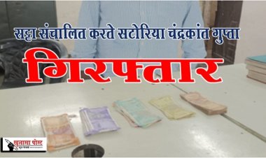 CG News : सट्टा संचालित करते सटोरिया चंद्रकांत गुप्ता गिरफ्तार