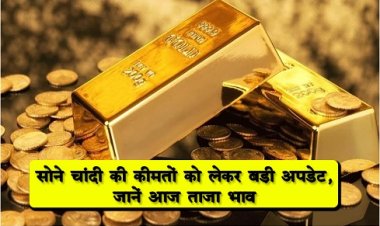 Gold-Silver Price Today : सोने-चांदी की कीमतों को लेकर बड़ी अपडेट, जानें आज ताजा भाव….