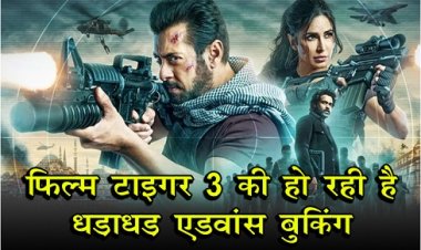 Bollywood News : फिल्म टाइगर 3 की हो रही है धड़ाधड़ एडवांस बुकिंग
