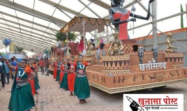 छत्तीसगढ़ की झांकी ने नेशनल-मीडिया का दिल जीता, तारीफें बटोरीं