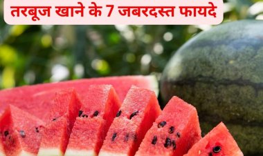 Health Benefits of Watermelon : गर्मियों का सुपरफूड है ये पानी से भरपूर फल, चाहे जैसे भी खाएं होंगे ये 7 फायदे