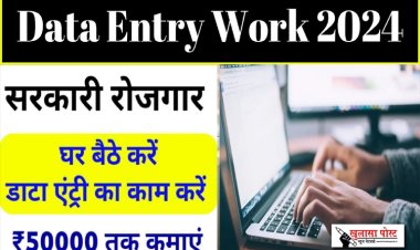 Work From Home Jobs 2024 : घर बैठे डाटा एंट्री का काम कैसे करें देखिए पूरी प्रक्रिया...