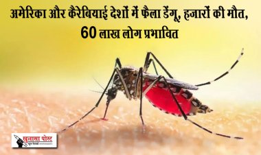 अमेरिका और कैरेबियाई देशों में फैला डेंगू, हजारों की मौत, 60 लाख लोग प्रभावित