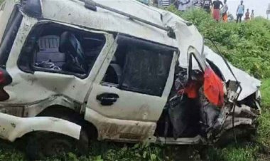 पिकअप वैन ने मारी टक्कर, दो सड़क हादसों में आठ कांवड़ियों की मौत, नौ घायल