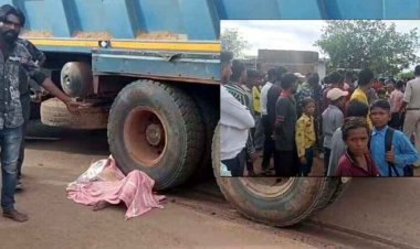 तेज रफ्तार ट्रक ने सीआरपीएफ जवान को रौंदा, मौके पर ही दर्दनाक मौत, गुस्साए ग्रामीणों ने किया चक्का जाम