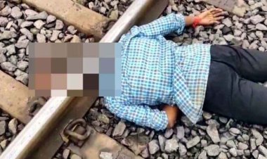 बेटी को ससुराल छोड़कर वापस लौट रहा पिता रेलवे ट्रैक पर लेटा, मालगाड़ी की चपेट में आने से धड़ से अलग हुआ सिर, जांच में जुटी पुलिस