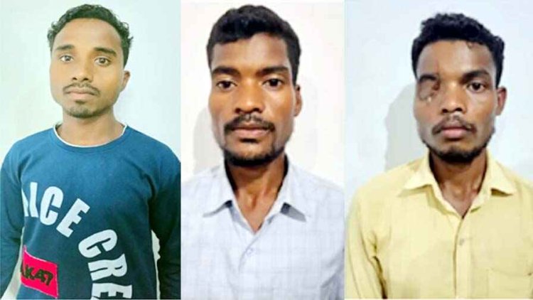 घर के अंदर घुस कर मारपीट करने वाले 3 आरोपियों को केरल भागने से पहले पुलिस ने किया गिरफ्तार