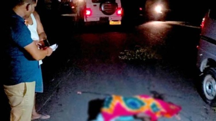 अज्ञात वाहन ने नेशनल हाइवे में बाइक को मारी टक्कर, युवक की मौके पर ही मौत, मृतक की नहीं हो पाई पहचान, जांच में जुटी पुलिस