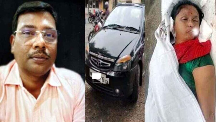 तेज रफ्तार कार की ठोकर से मॉर्निंग वॉक पर निकली महिला की मौत, अधिकारी का नाबालिग बेटा चला रहा था कार!, जांच में जुटी पुलिस