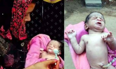 सड़क किनारे मिला नवजात शिशु, अवैध संबंधों के चलते लोक लाज के डर से बच्चे को फेंकने की आशंका, जांच में जुटी पुलिस