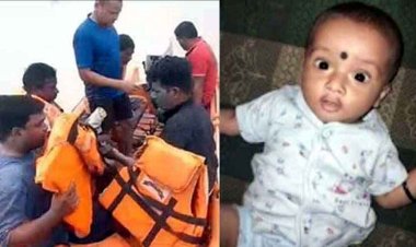 नदी में बहा खेल रहा 8 महीने के बच्चा, बचाने कुदी मां भी बह गई, चरवाहों ने बचाई महिला की जान, दो दिन बाद मिली बच्चे की लाश