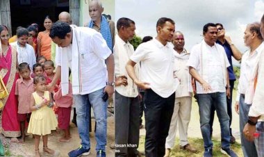 3 किलोमीटर साइकिल चलाकर ग्रामीणों से मुलाकात करने पहुंचे विधायक जनक ध्रुव, अचानक अपने बीच पाकर खुशी से गदगद हो गए ग्रामीण