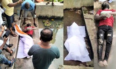 गणेश विसर्जन करने के दौरान तालाब में डूबने से 23 साल के युवक की गई जान, गांव में पसरा मातम, जांच में जुटी पुलिस