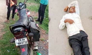 बस ने बाइक सवार को रौंदा, भतीजे की मौत, चाचा घायल, ग्रामीणों के चक्काजाम करने पर राहगीरों की शिकायत के बाद परिजनों के खिलाफ मामला दर्ज