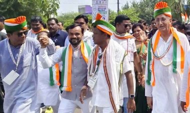 छत्तीसगढ़ न्याय यात्रा का समापन, बड़ी तादाद में कांग्रेस कार्यकर्ता रहे शरीक, सचिन पायलट- अगर सरकार सचेत नहीं हुई तो पूरे राज्य में होगा संग्राम- सचिन पायलट