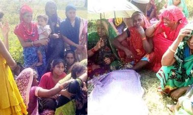 दर्दनाक सड़क हादसा, मॉर्निंग वॉक में निकले मां बेटे को राखड़ भरे हाइवा ने रौंदा, दोनों की मौके पर हुई मौत, ग्रामीणों ने किया चक्काजाम