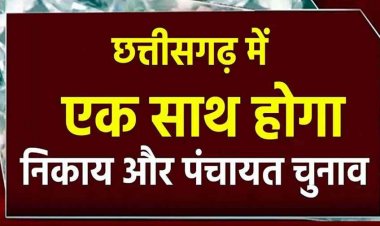 छत्तीसगढ़ में एक साथ होंगे पंचायत और निकाय के चुनाव, आईएएस ऋचा शर्मा की अध्‍यक्षता वाली कमेटी ने सरकार को सौंपी रिपोर्ट