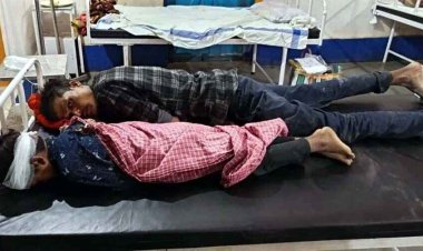 देवी दर्शन कर लौट रहा परिवार हुआ हादसे का शिकार, गड्ढे में जा गिरी स्कार्पियो, कार में सवार एक श्रद्धालु की मौत, बच्चों समेत कई लोग बुरी तरह घायल