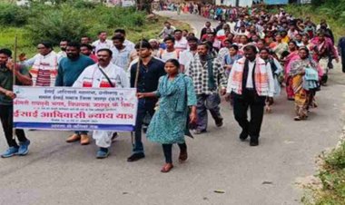 भाजपा विधायक रायमुनि के खिलाफ FIR दर्ज करने की मांग, आपत्तिजनक बयान से नाराज ईसाई समाज ने 120 किमी पदयात्रा कर सीएम कैंप में सौंपा ज्ञापन