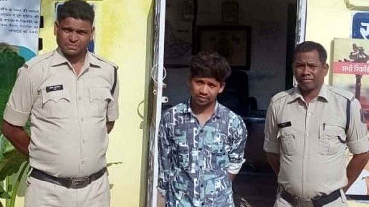 प्रधानमंत्री आवास की राशि गबन करने वाले कियोस्क संचालक को पुलिस ने किया गिरफ्तार, मुख्य आरोपी सरपंच पति की तलाश जारी