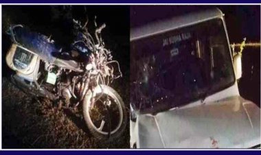 नेशनल हाईवे पर हुआ हादसा, तेज रफ्तार बोलेरो से टकराई बाइक, सड़क हादसे में दो भाइयों ने मौके पर तोड़ा दम, ड्राइवर फरार, परिवार में पसरा मातम