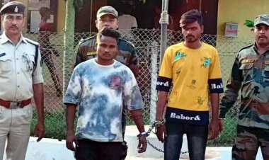 सूने मकान में घर के छत की शीट तोड़कर सवा छह लाख के सोने-चांदी के जेवरात चोरी, जेल से निकलते ही किया जेवर पार, चंद घंटों में दो आरोपी गिरफ्तार