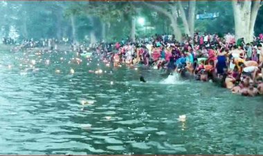 कार्तिक पूर्णिमा पर श्रद्धालुओं ने किया पुण्य स्नान, मां विंध्यवासिनी मंदिर कनकबीरा में मनाया गया हर्षोल्लास से आंवला नवमी का पर्व