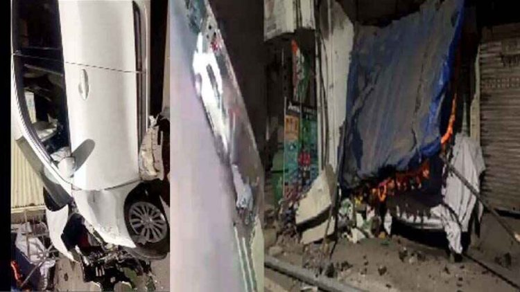 रफ्तार का कहर, रायपुर एक्सप्रेस वे में अज्ञात वाहन से कार की टक्कर, 4 घायल, अस्पताल में भर्ती, बिजली खंभे से टकराई अनियंत्रित स्विफ्ट डिजायर