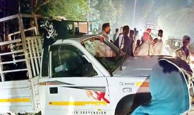 मुख्यमंत्री के कार्यक्रम से वापस लौट रहे ग्रामीणों से भरी पिकअप पलटने से 15 घायल, अस्पताल में चल रहा इलाज, 6 की हालत नाजुक