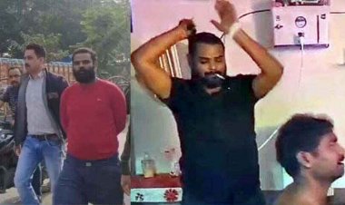 आखिरकार पकड़ा गया कुख्यात बदमाश बंटी साहू उर्फ रावण, पुलिस ने निकाला जुलुस, युवक को निर्वस्त्र कर बेरहमी से पीटने का वीडियो हुआ था वायरल