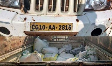 चोर गिरोह हुआ फिर सक्रिय, किसान के खलिहान में पिकअप लेकर पहुंचे धान चुराने, किसान के जागते ही हुए फरार, 48 बोरी धान समेत वाहन बरामद