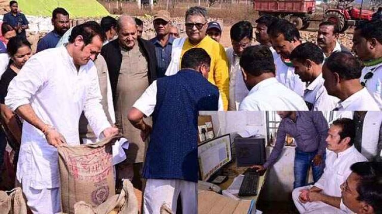 प्रदेश के सभी धान खरीदी केंद्रों में गए बघेल, टीएस, विकास उपाध्याय समेत कांग्रेसी नेता, किसानों ने बताई अपनी परेशानियां