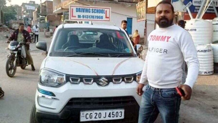 सूरजपुर में वाहन चलाने की ट्रेनिंग के दौरान बेजुबान जानवर की कुचलने से हुई मौत, मैदान में नहीं सड़क पर दिया जा रहा गाड़ी सिखाने का प्रशिक्षण!