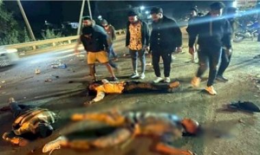 छग में तेज रफ्तार का कहर लगातार जारी, हाईवा की ठोकर से बाइक सवार तीन युवकों की मौके पर ही मौत, पसरा मातम, हादसे की वजह बना नशा