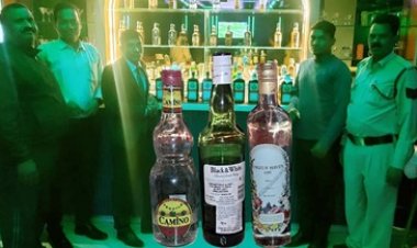 दूसरे राज्य की शराब परोसने वाले होटलों-बार पर आबकारी की छापेमारी, लिया सख्त एक्शन, बड़ी तादाद में हरियाणा की अवैध मदिरा जब्त