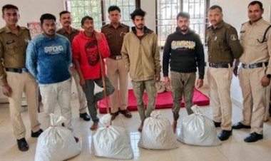 दो महीने के अंदर चार अलग-अलग मामलों में पुलिस ने लिया सख्त एक्शन, 145 किलो ग्राम गांजा जप्त, 12 आरोपियों को गिरफ्तार कर भेजा जेल