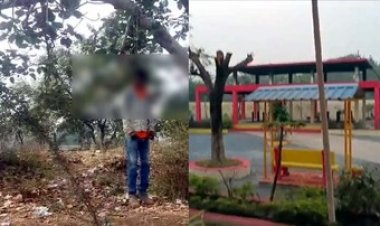 श्मशान घाट के पास पेड़ पर फांसी लगाकर राज मिस्त्री ने की खुदकुशी, मुक्तिधाम में अज्ञात व्यक्ति ने मचाई तबाही, पुलिस कर रही मामले की जांच