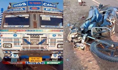 ट्रक और बाइक में टक्कर, एक युवक की मौत, दूसरा गंभीर, हादसे के बाद ड्राइवर फरार, उधर अज्ञात वाहन की ठोकर से एक व्यक्ति की गई जान