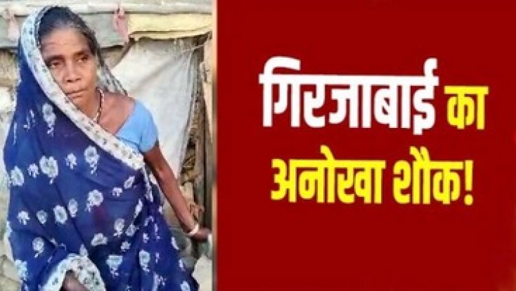 गिरजाबाई का अनोखा शौक, खाना खाए या नहीं 30 सालों से रोजाना पत्थर-ईंट खा रही महिला, बोली -नहीं खाती तो जी मचलता है, जानिए डॉक्टर की सलाह