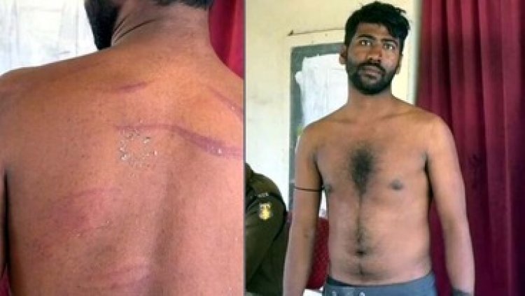 शर्मशार कर देने वाली घटना, पत्नी के साथ छेड़छाड़ का विरोध करने पर पांच लोगों ने युवक की जमकर पिटाई, फिर  मुंह पर पेशाब कर सड़क पर नंगा छोड़ा