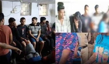 नशे में धुत्त भिलाई में हाथ काटते मिले लव बर्ड्स, हिरासत में 32 लोग, बॉयफ्रेंड के साथ पकड़ाई लड़कियां, मचा हड़कंप, पुलिस कर रही मामलों की जांच