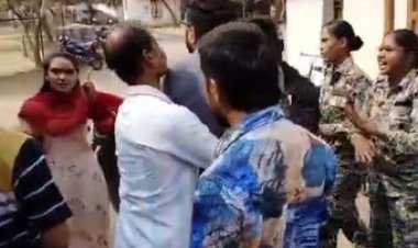 कई वोटिंग मशीन में आई खराबी, बार-बार हो रही हैंग, फर्जी मतदान को लेकर हंगामा, आपस में भिड़े भाजपा और निर्दलीय कार्यकर्ता, मृतक ने डाला वोट!