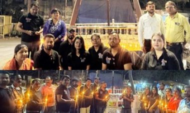 14 फरवरी 2019 को पुलवामा के आतंकी हमले में 40 वीर जवानों ने दी प्राणों की आहुति, JCI रायपुर राइस सिटी ने शहीदों को अर्पित की श्रद्धांजलि