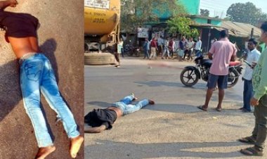 माजदा से टकराई स्कूटी, युवक का सिर धड़ से हुआ अलग, इधर बस ने खड़ी बस को मारी ठोकर, 5 यात्री घायल, बीच में फंसी महिला की हालत नाजुक
