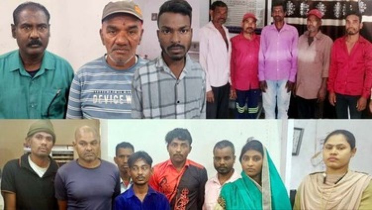 पंचायत चुनाव के दौरान पुलिस द्वारा वारंटियों की धरपकड़, चोरी, दुष्कर्म, मारपीट और चेक बाउंस जैसे मामलों में 5 साल से फरार वारंटी गिरफ्तार