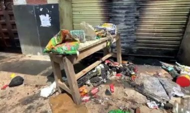 शपथ ग्रहण के बाद आधी रात सरपंच के भतीजे की दुकान को फूंका, तीन नकाबपोश आग लगाकर फरार, गांव में मचा हड़कंप, जांच में जुटी पुलिस